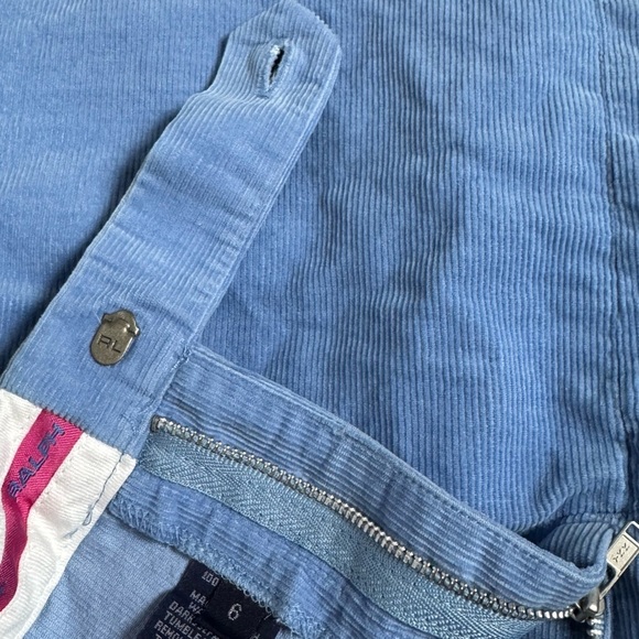 RALPH LAUREN Sport Corduroy Mini skirt Size 6 Blue Label - Picture 8 of 10